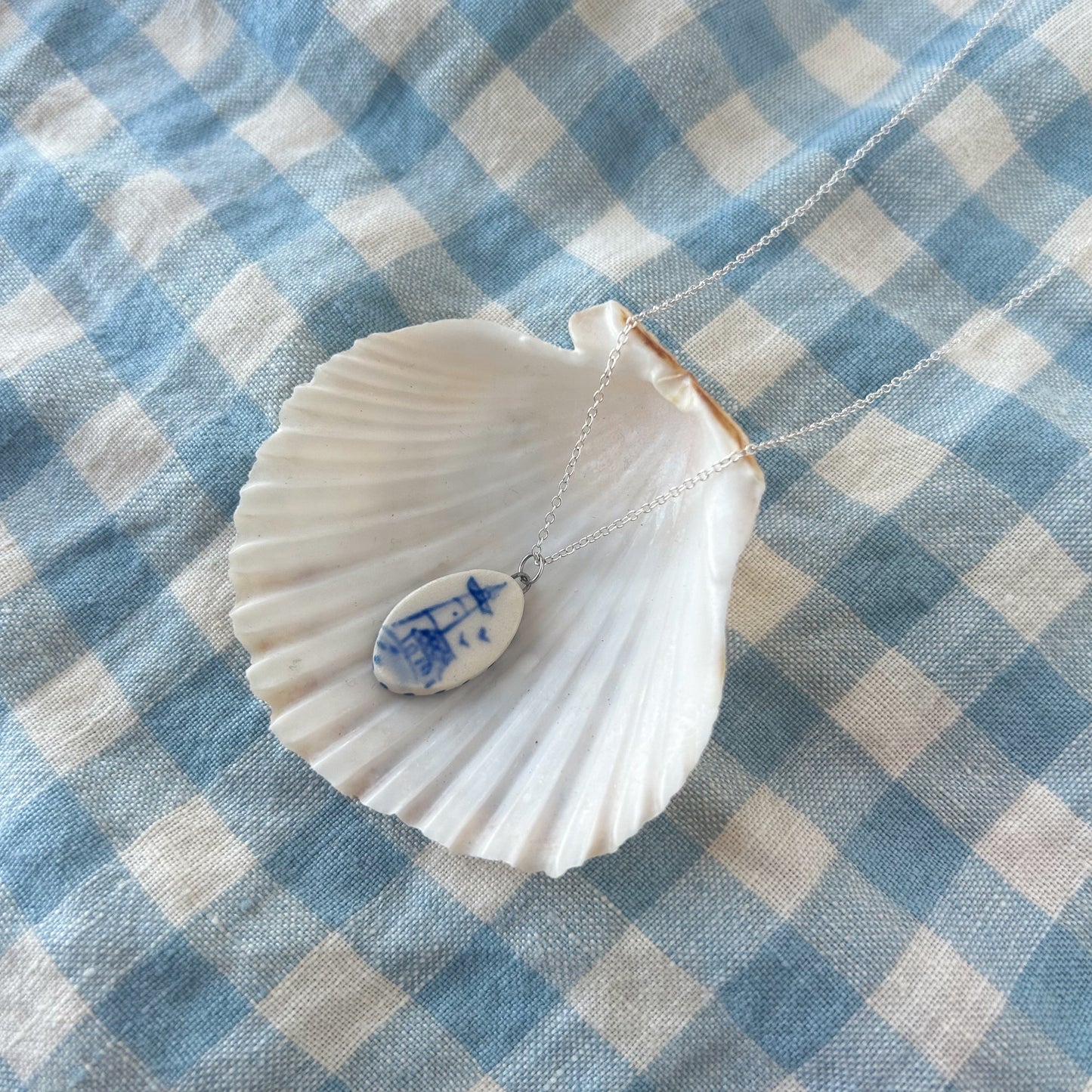 Blue Lighthouse Pendant