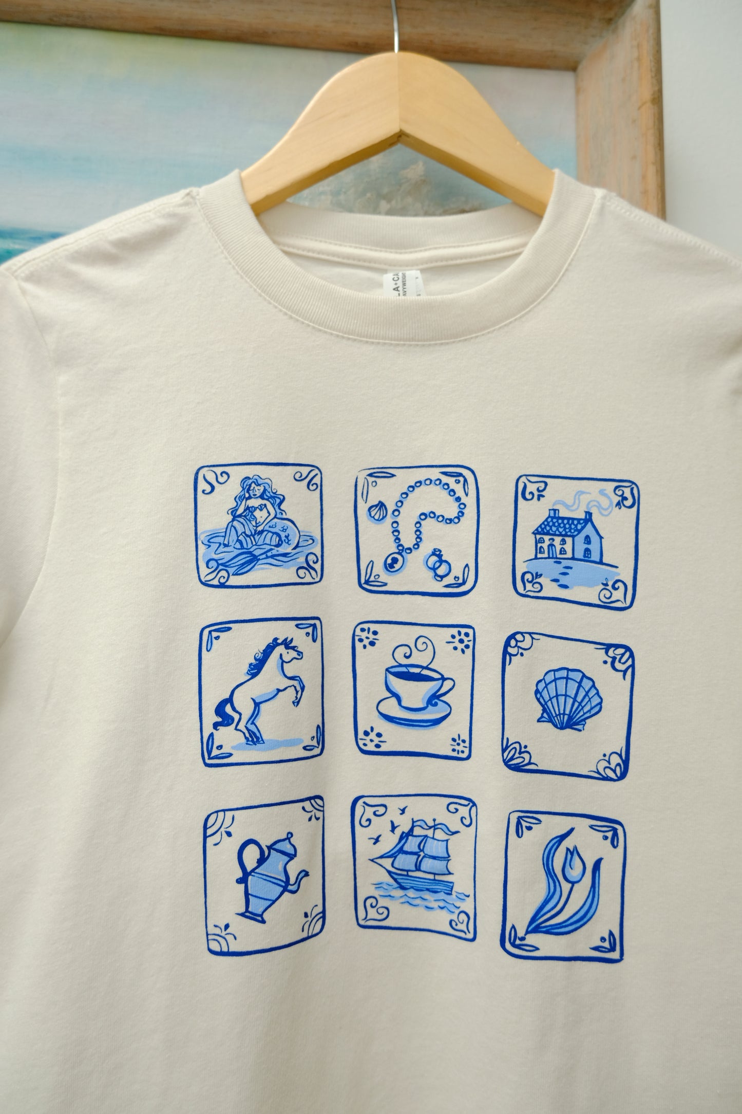 Storybook Tile Boxy Tee