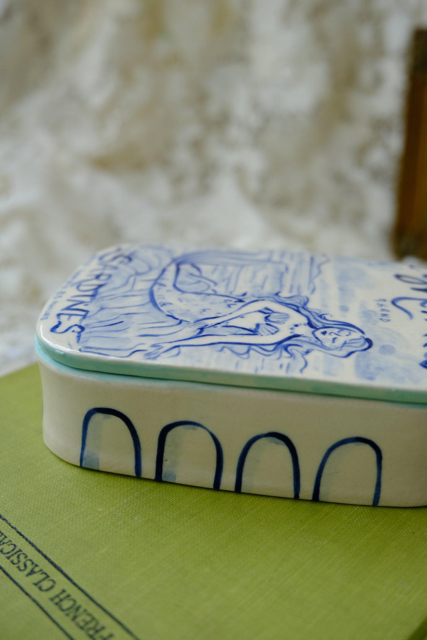 Merry Mermaid Sardine Jewelry Box