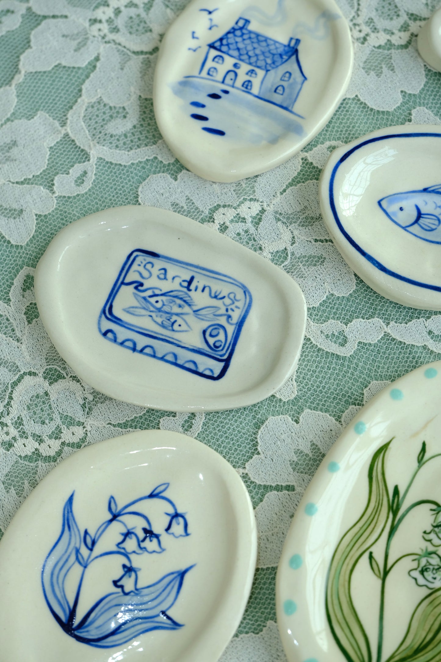 September Trinket Plates