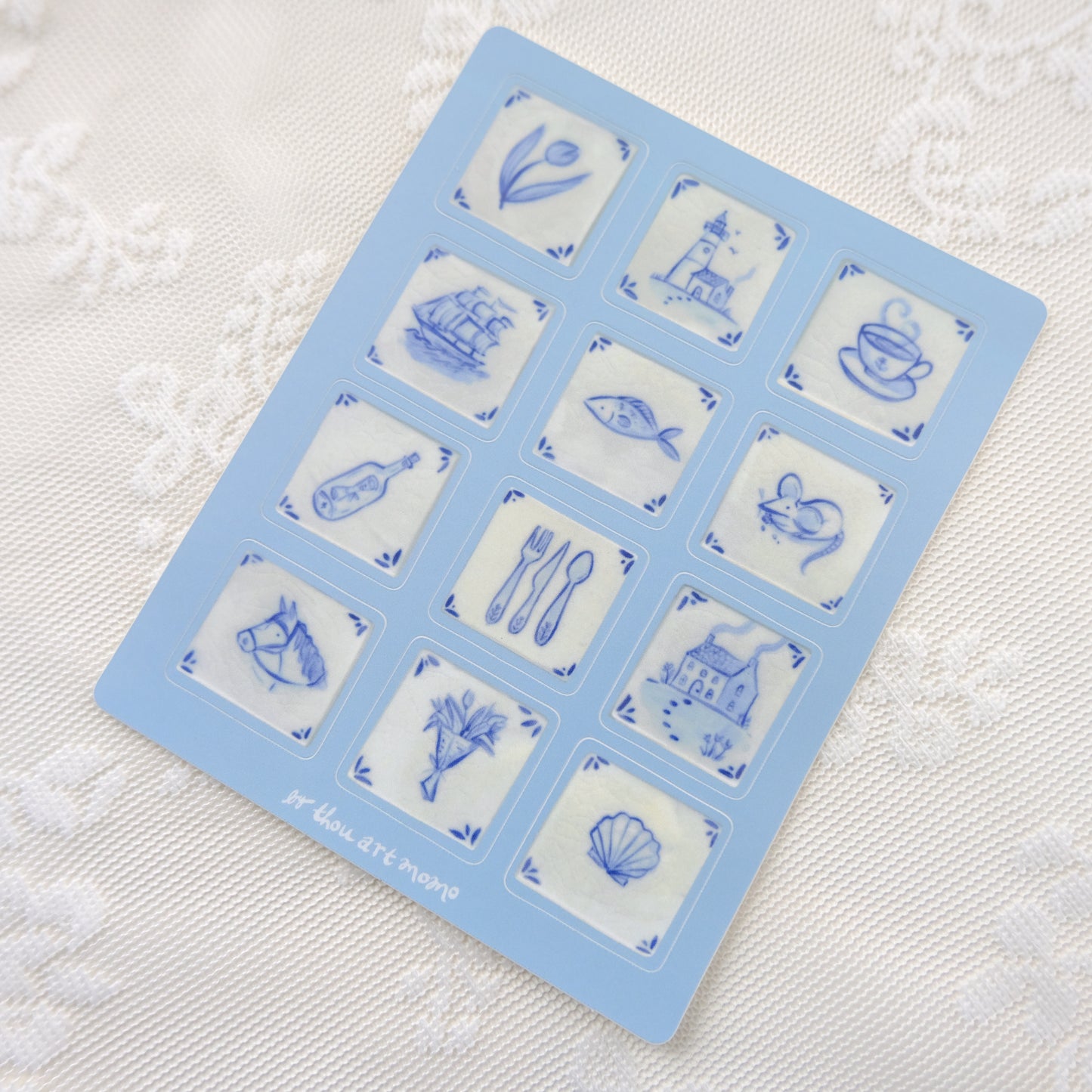 Ceramic Kitchen Tile Sticker Sheet