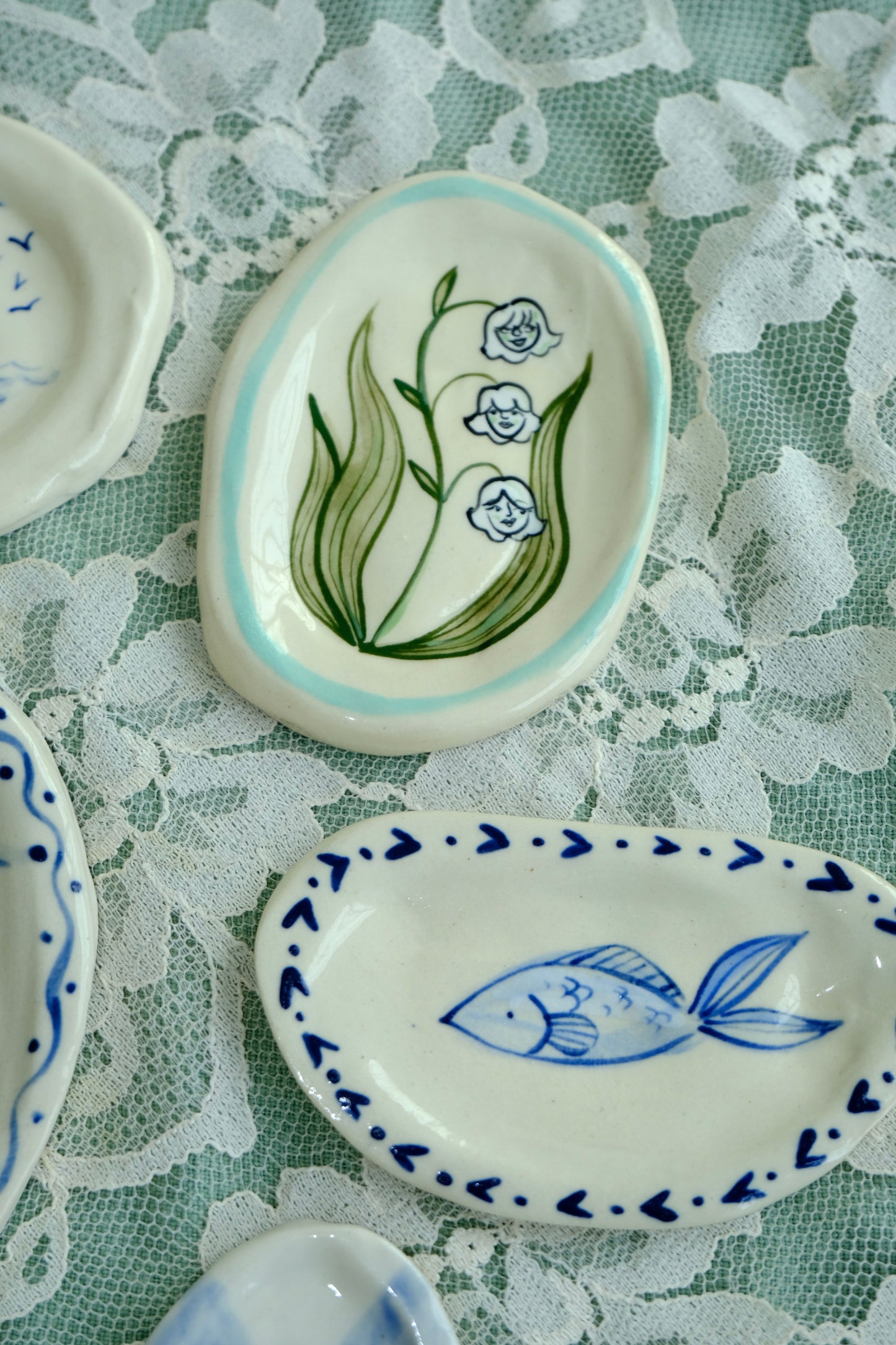 September Trinket Plates