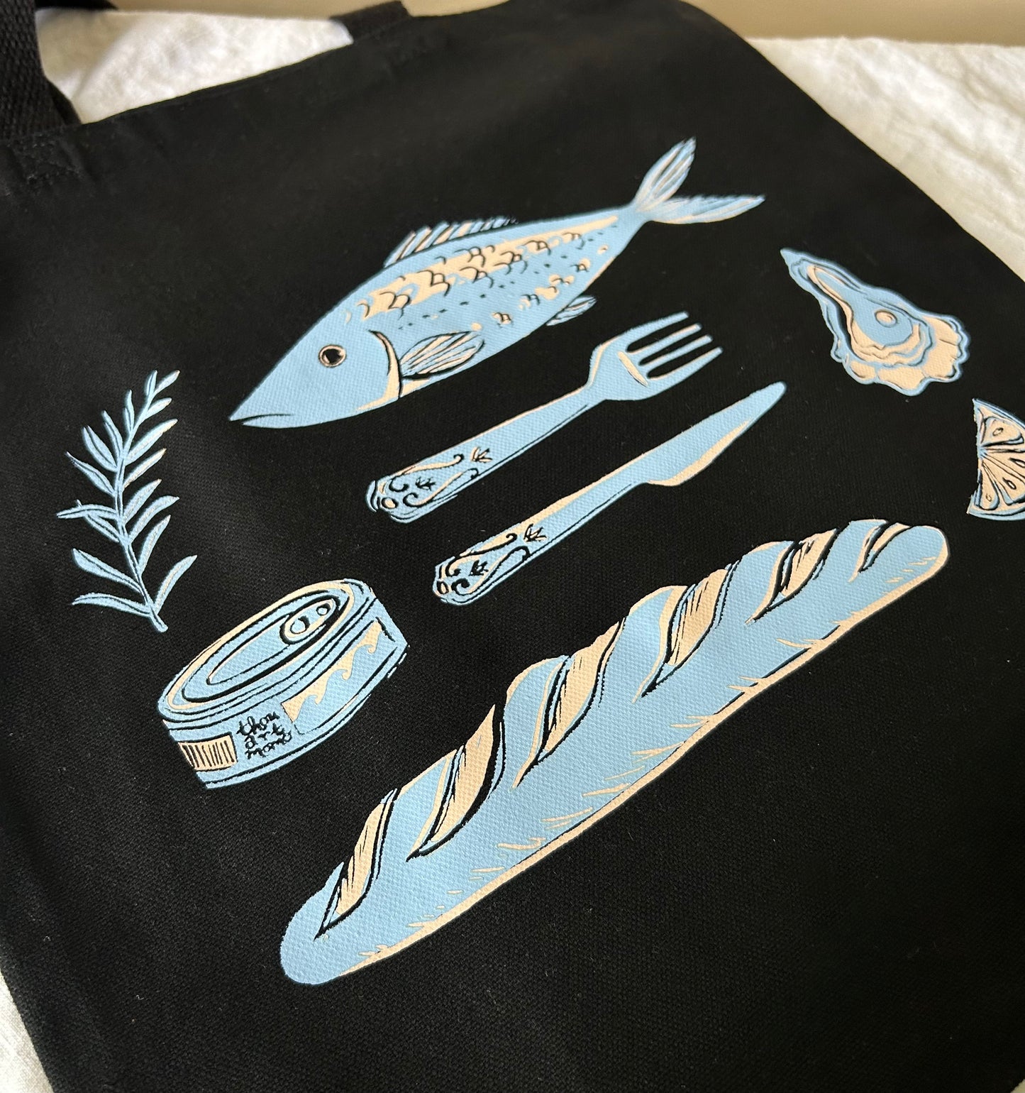Fish Dinner Tote