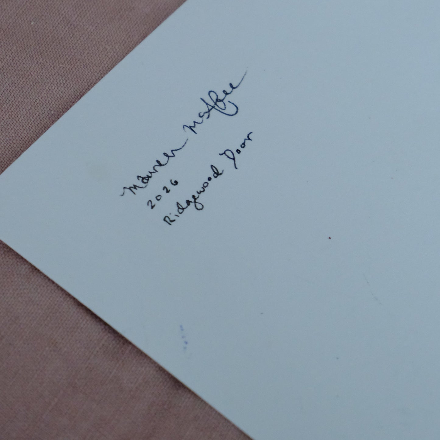 Ridgewood Door Original Illustration