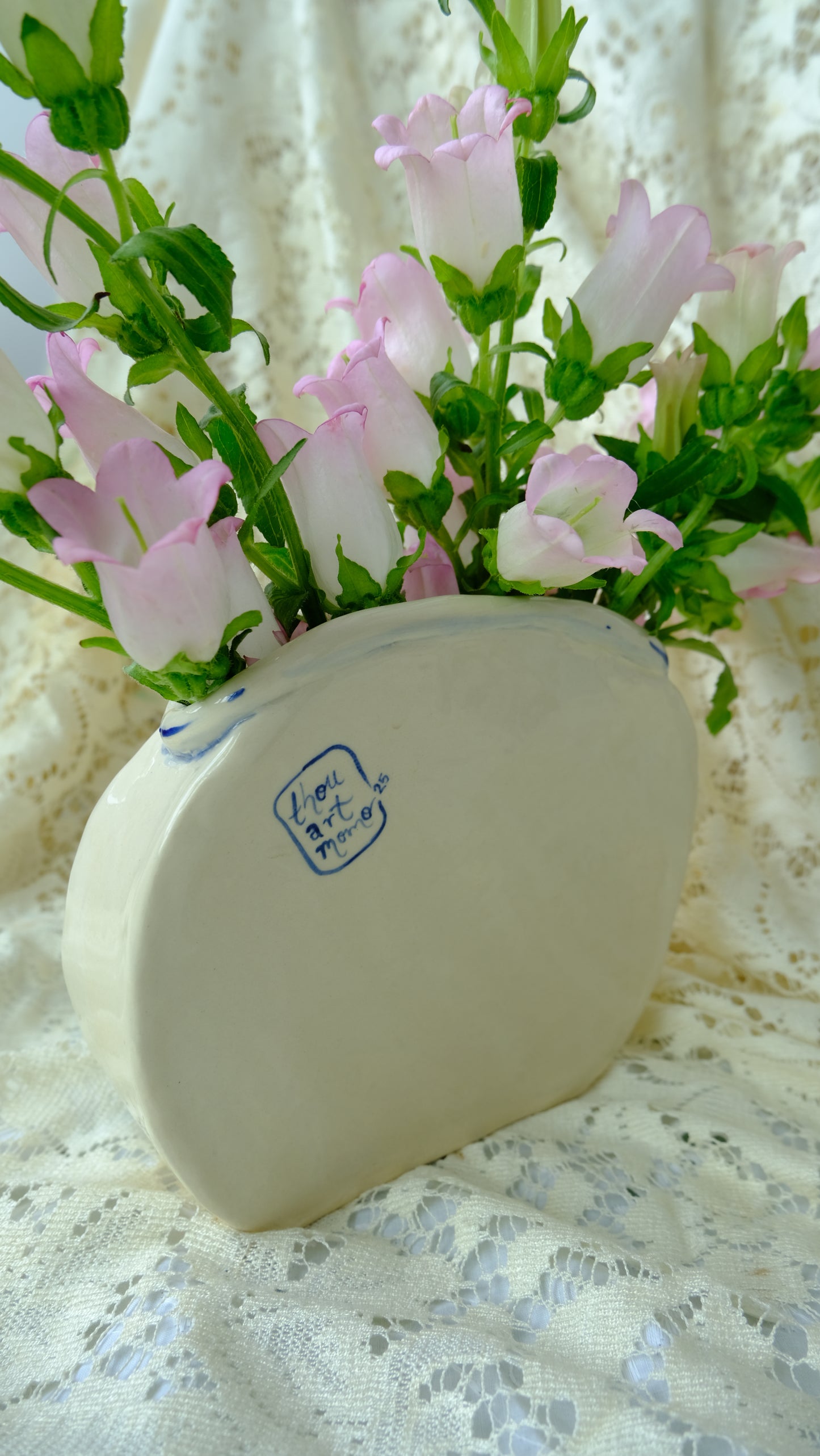 Gold Fish Bowl Vase