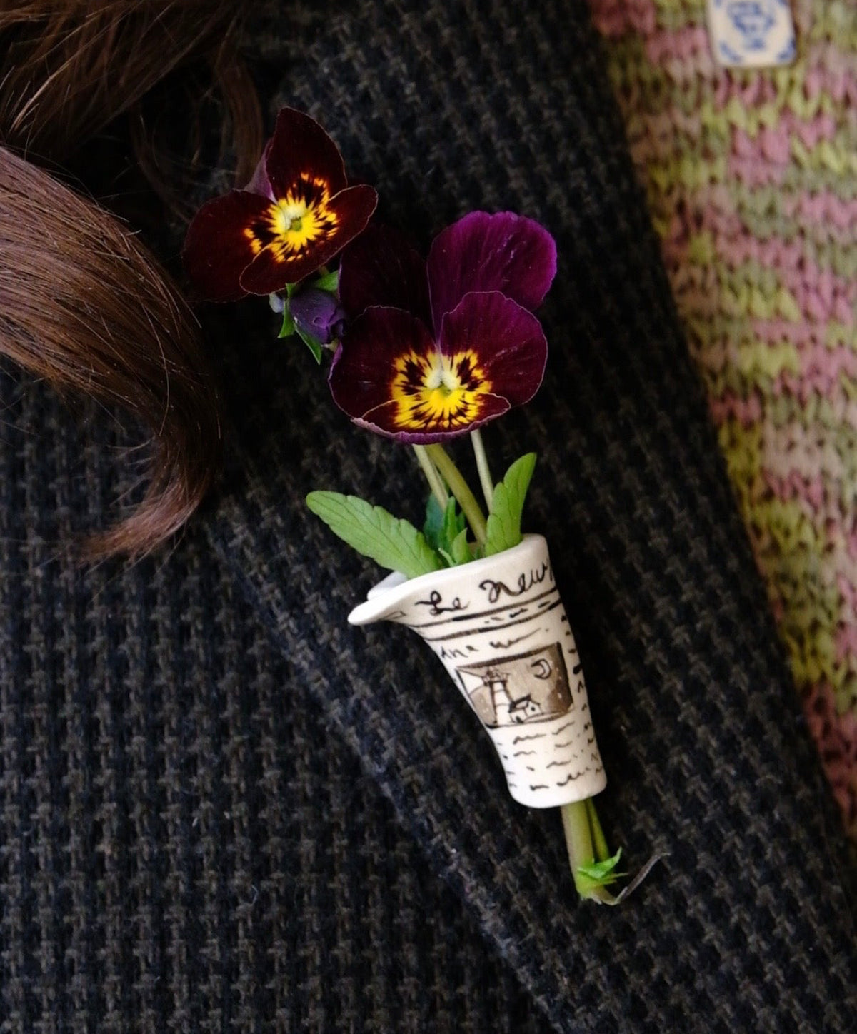 Newspaper Brooch Edition 2