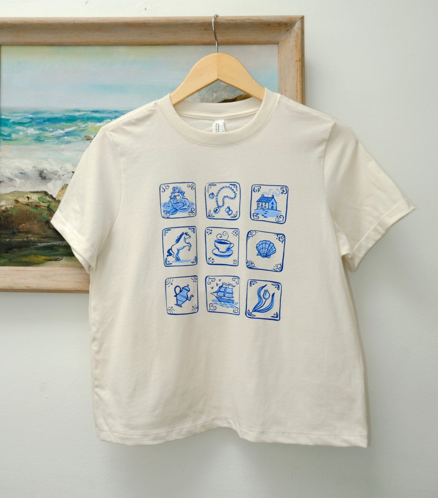 Storybook Tile Boxy Tee