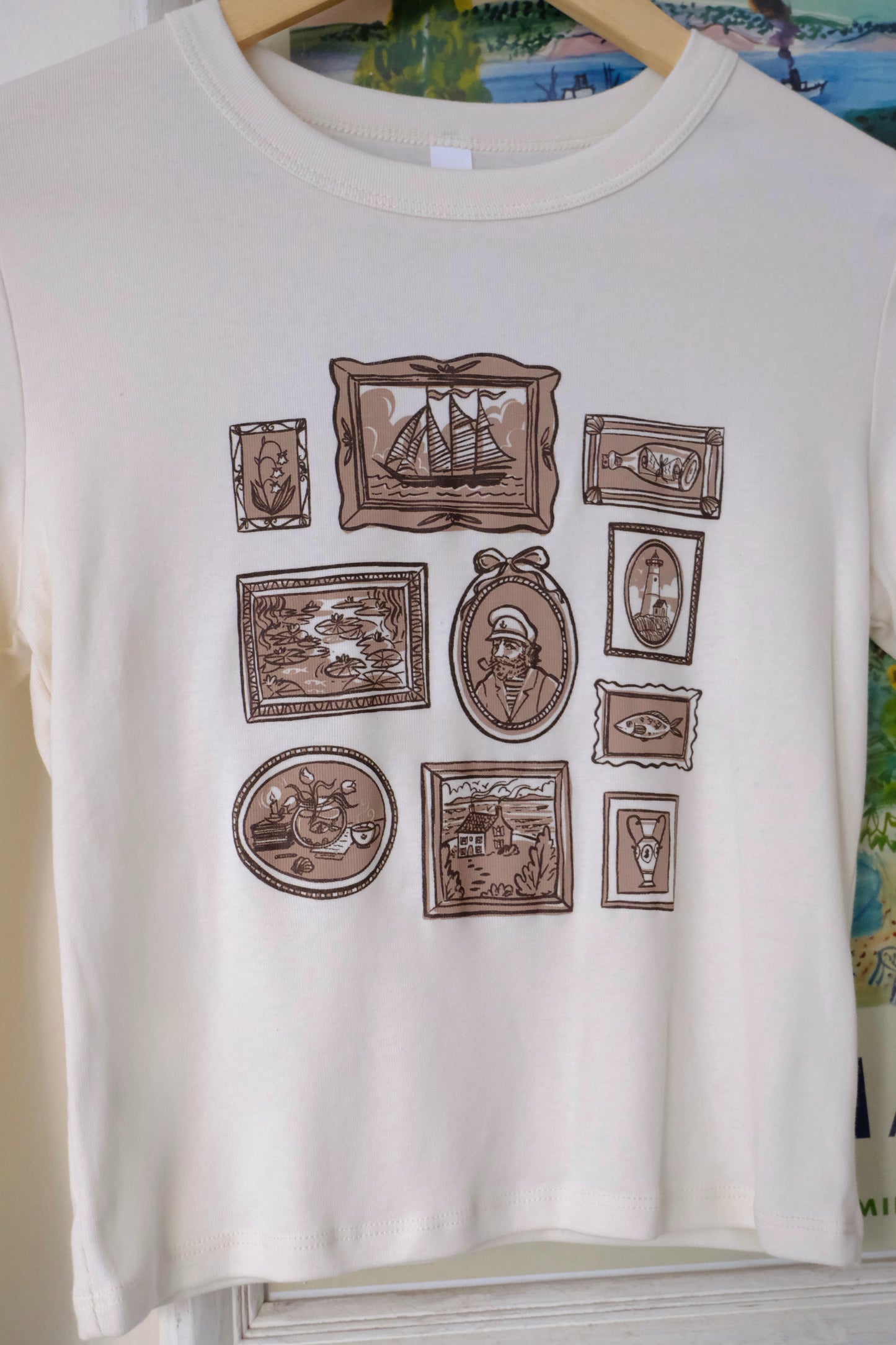 Picture This Long Sleeve Baby Tee