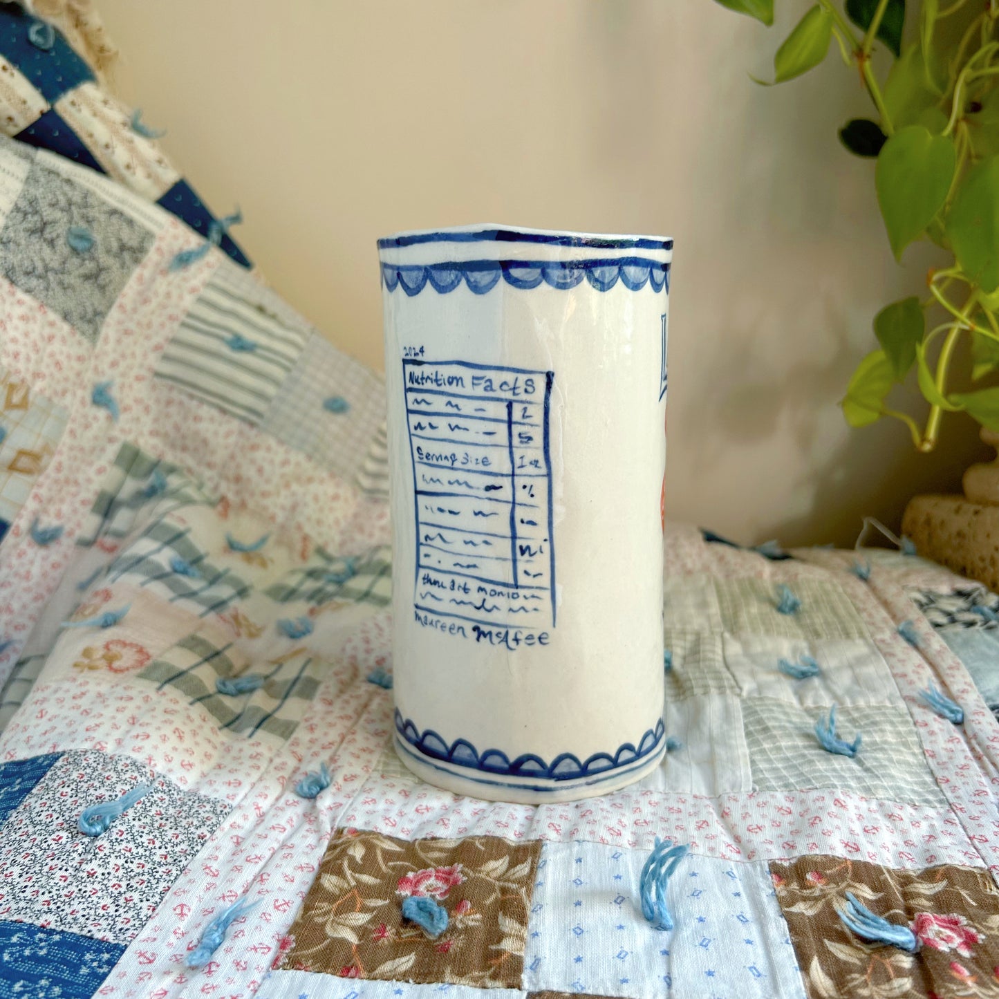 La Sirena Sardines Can Vase