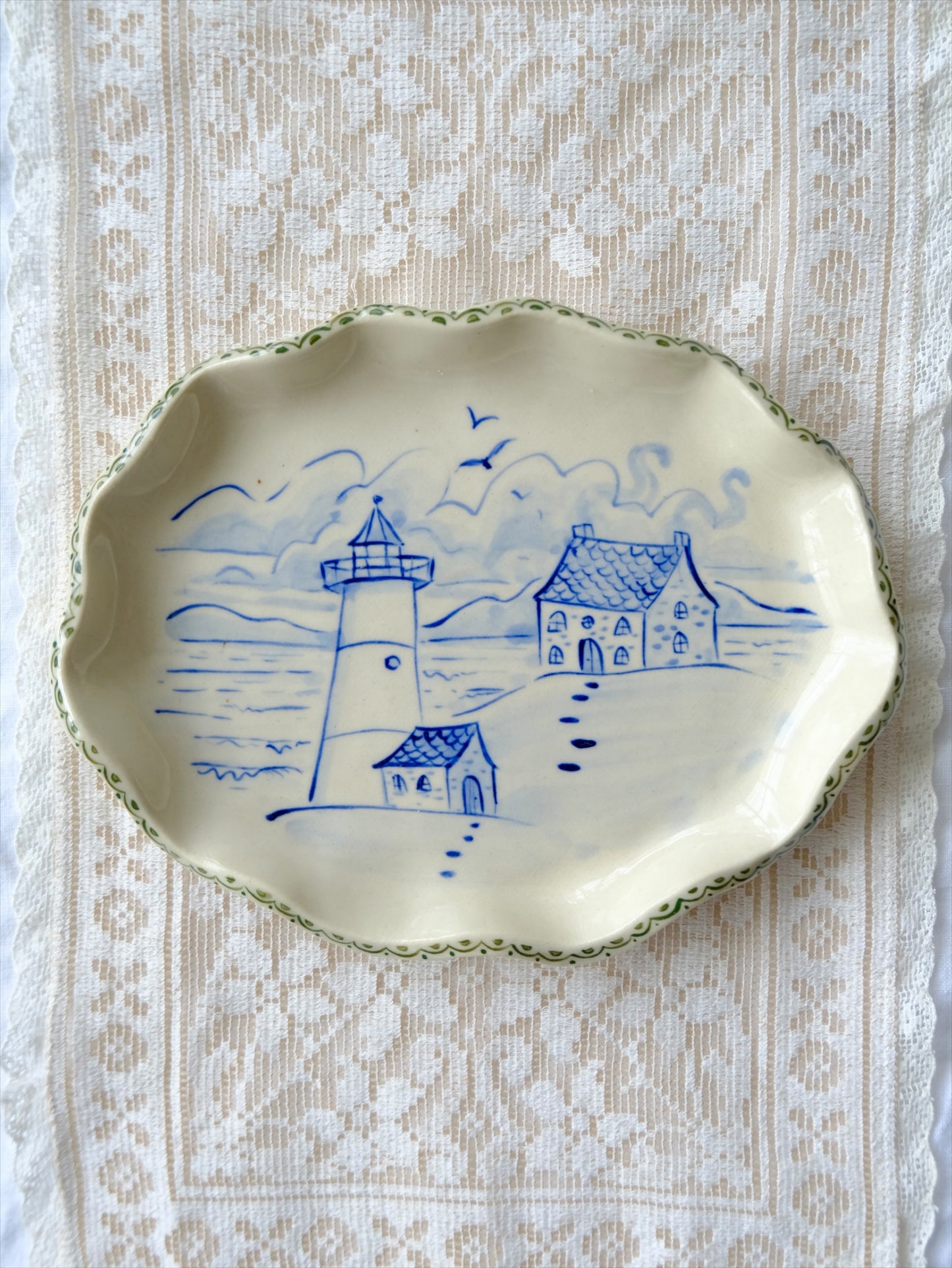 Lighthouse on a Hill Plate