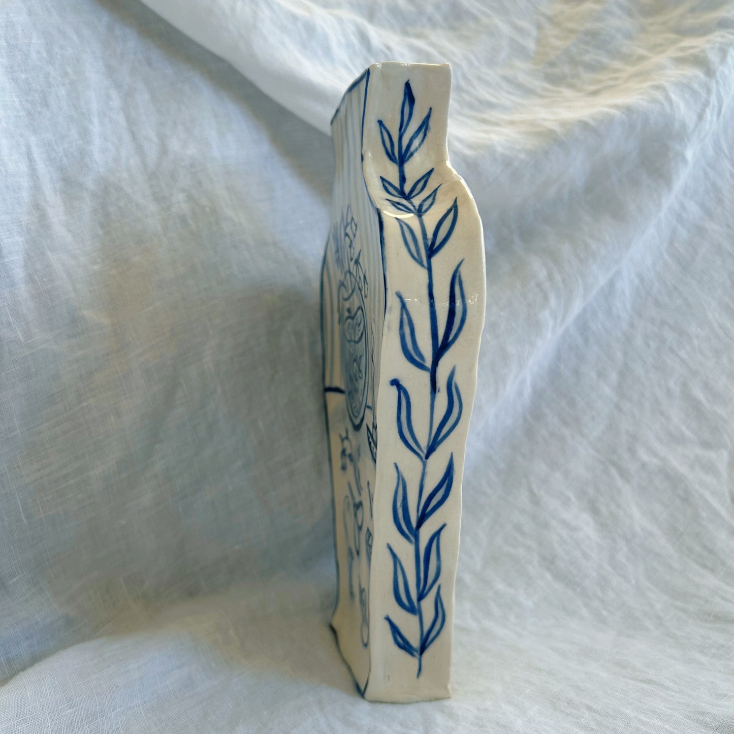 Fishbowl Still Life Wall Vase
