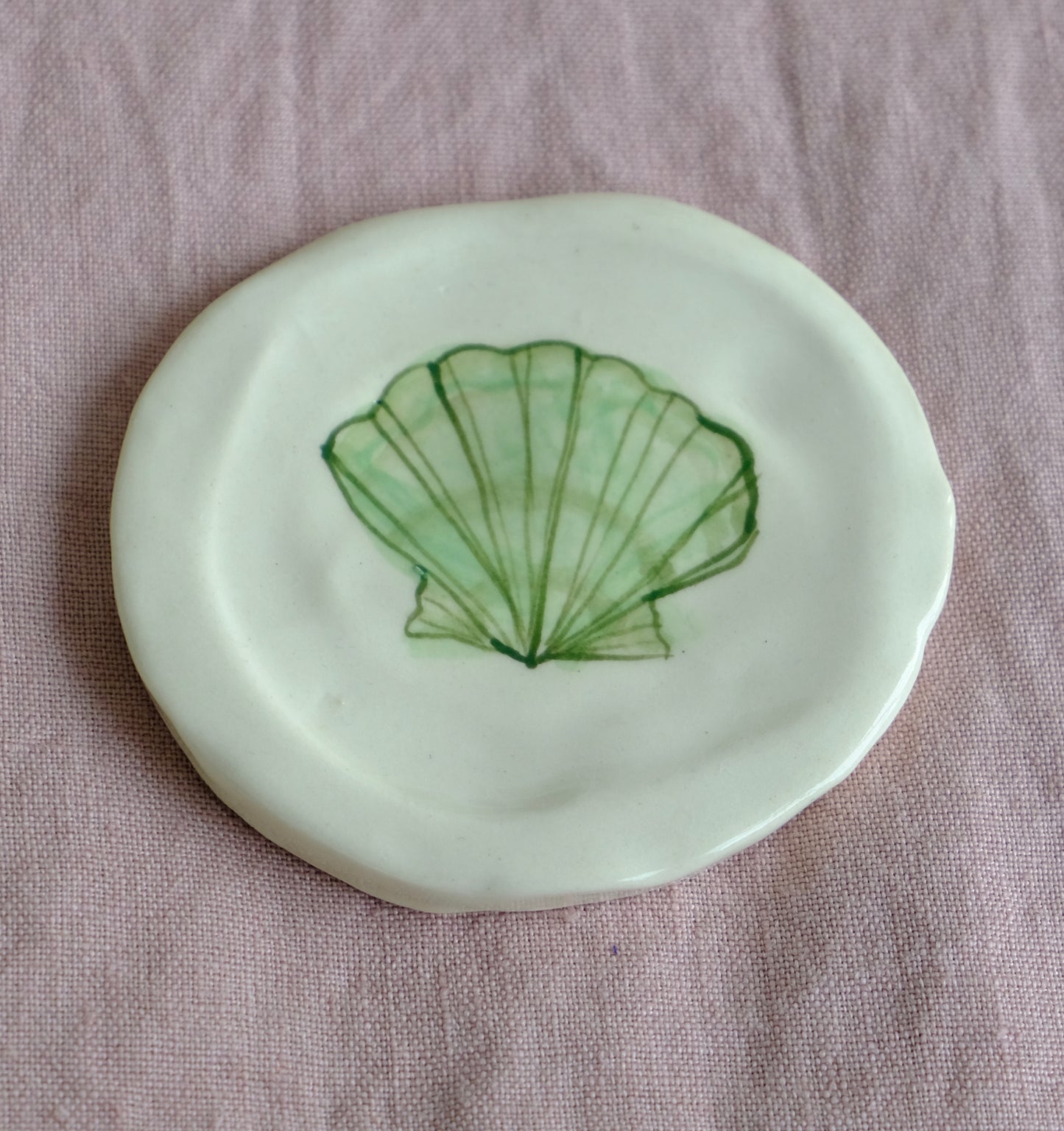 April One of a Kind Trinket Plates