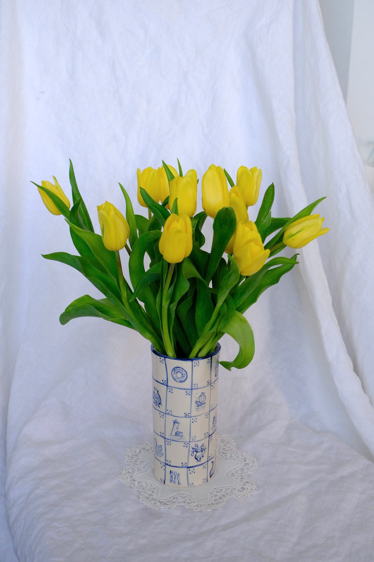 Portuguese Tile Vase