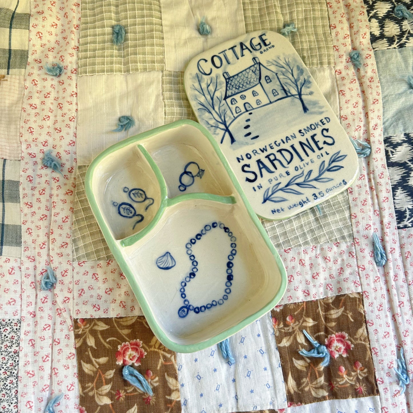 Cottage Sardines Jewlery Box