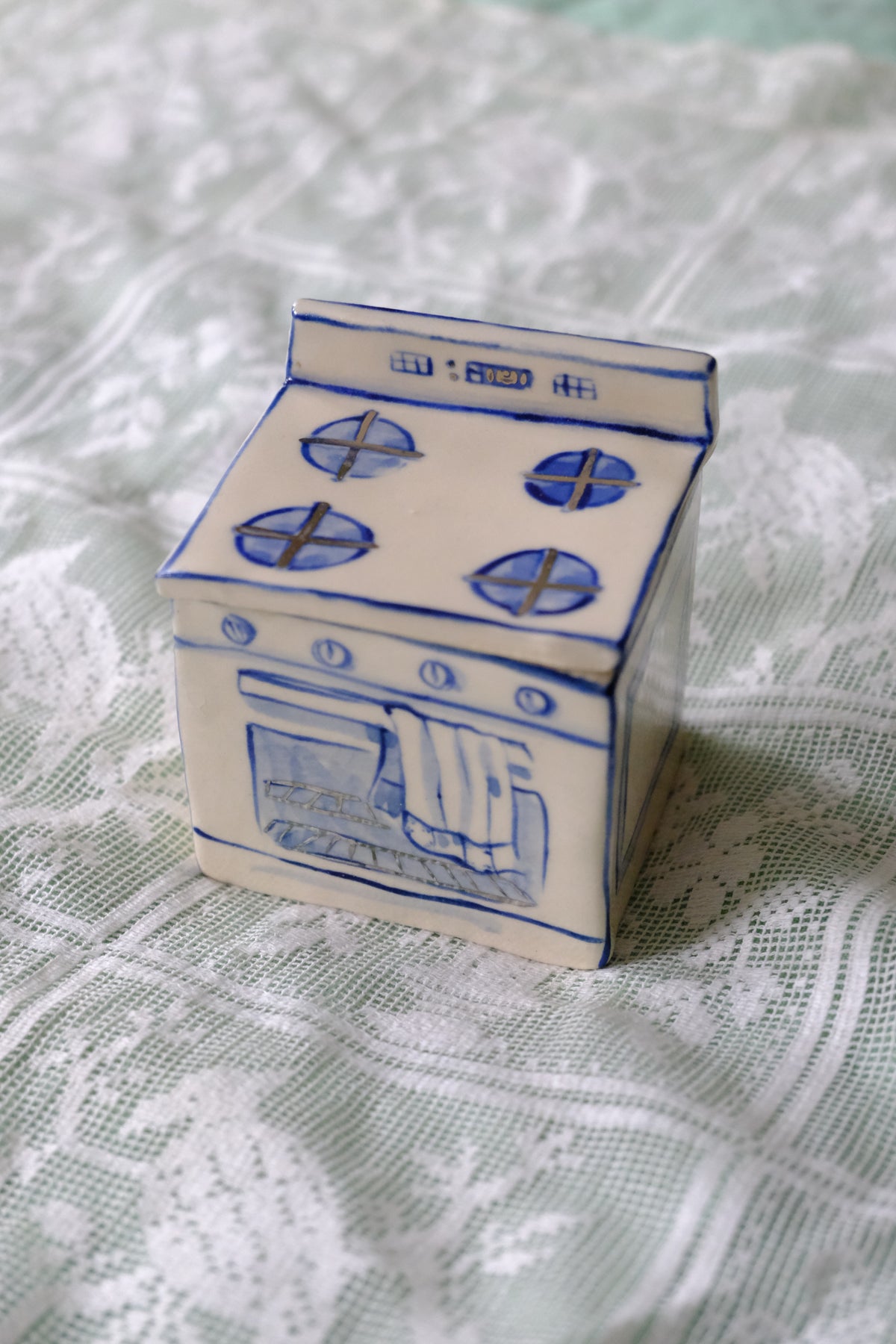 Silver Oven Box