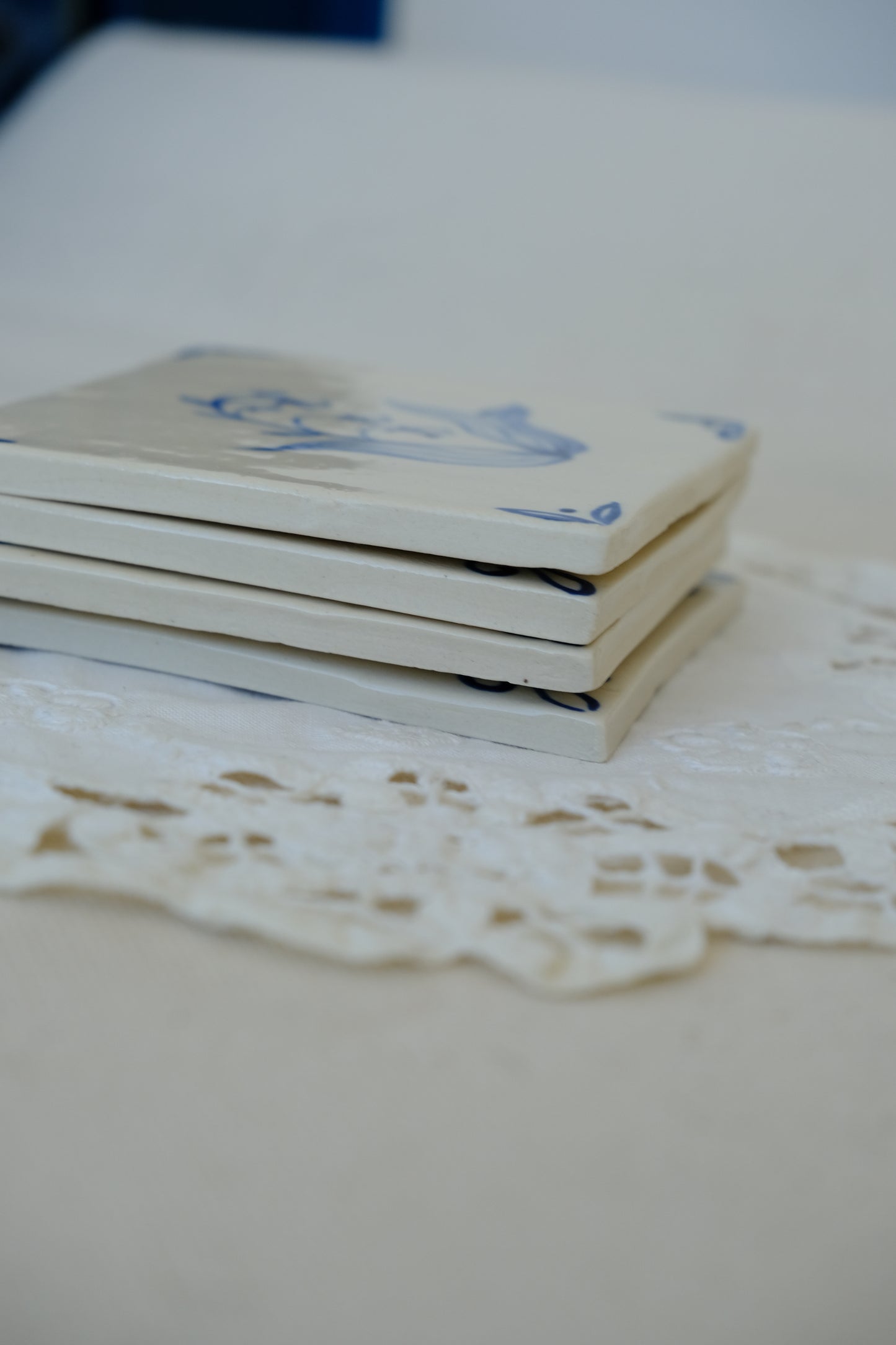 Blue Delft Tile Set