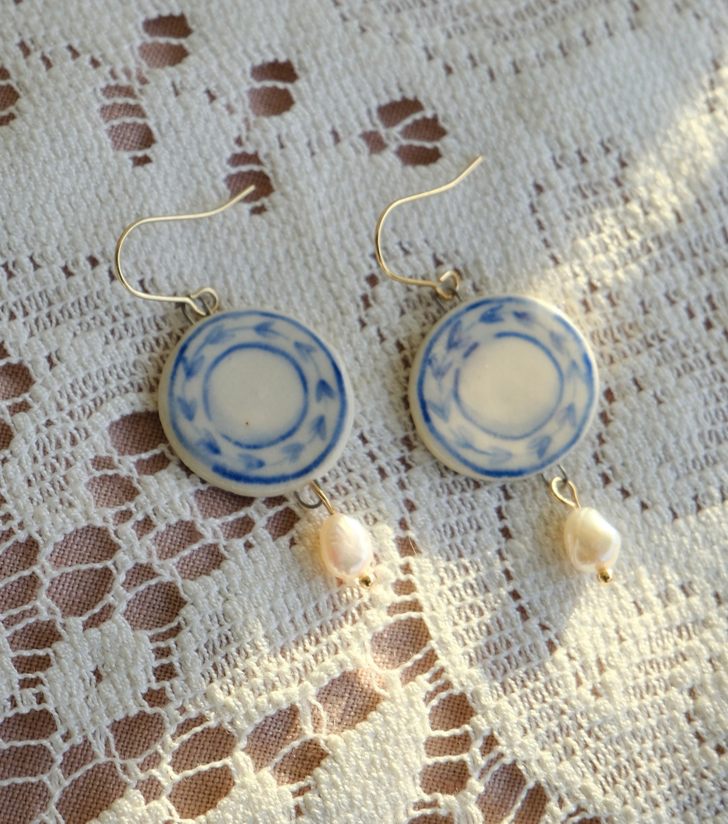 Ivy Plate Earrings