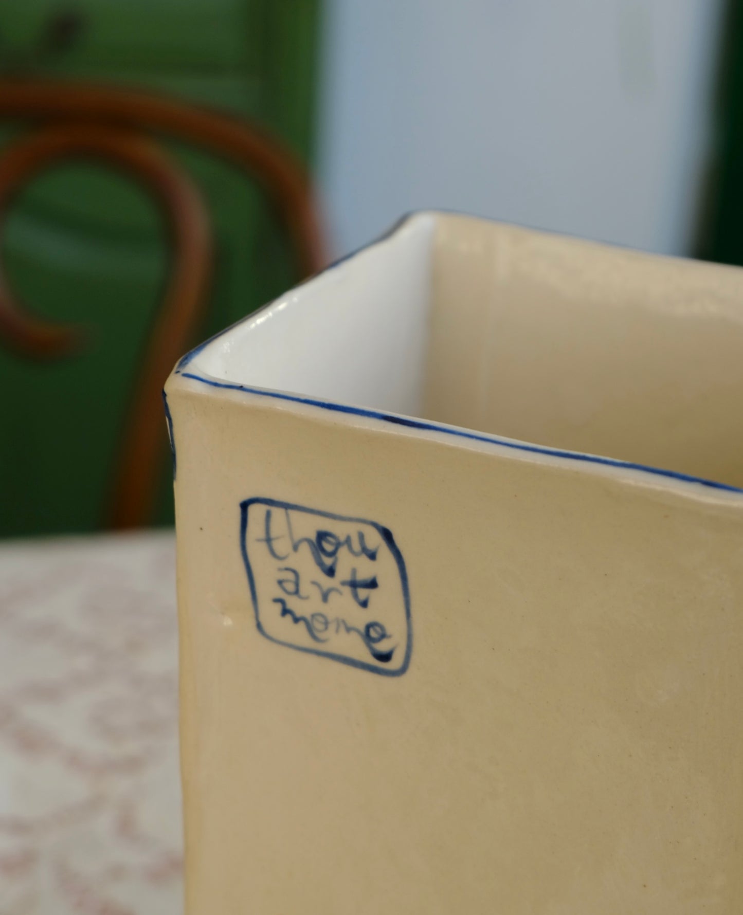 Faces and Places Apartment Vase