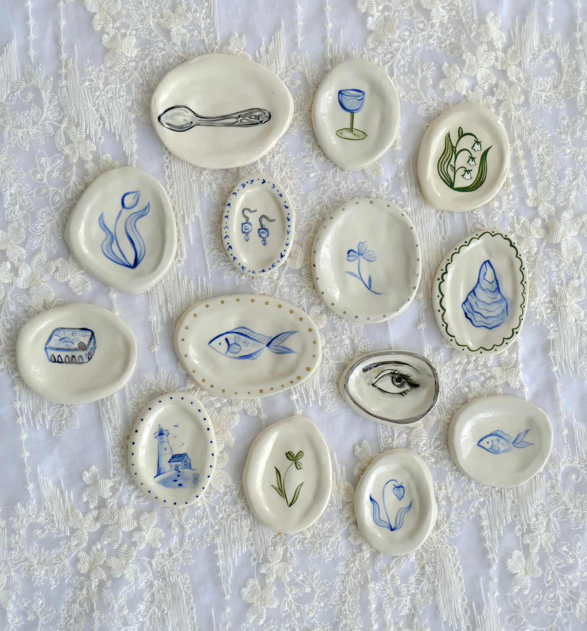 October Trinket Dishes