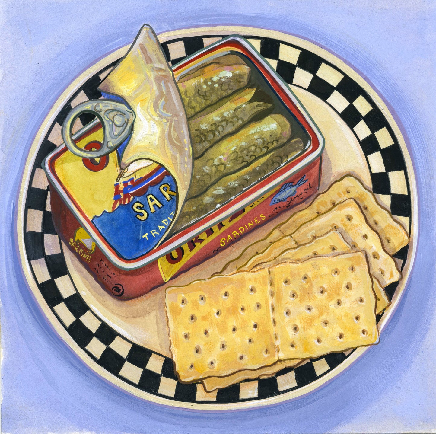 Sardine Dinner Print