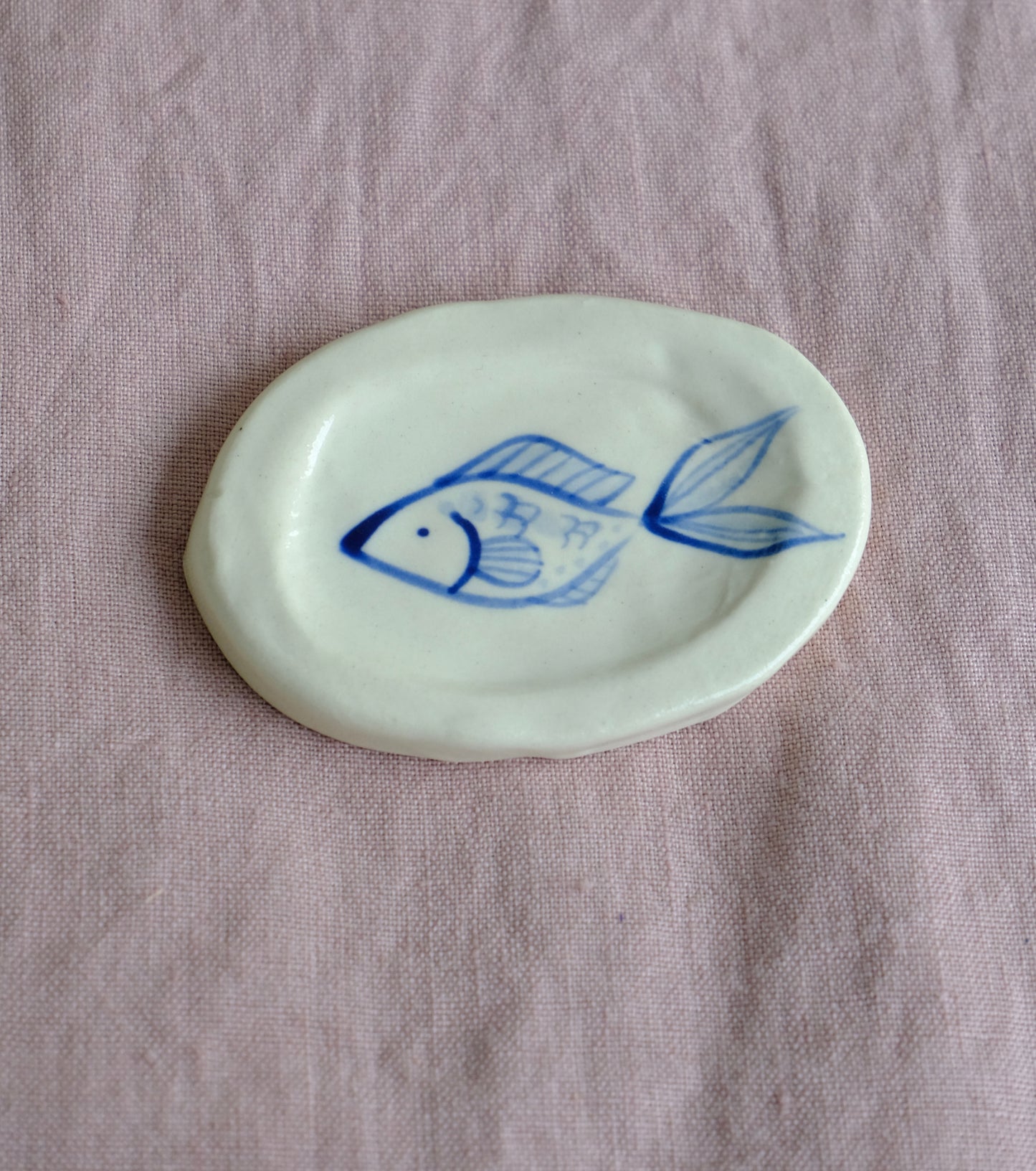 April One of a Kind Trinket Plates