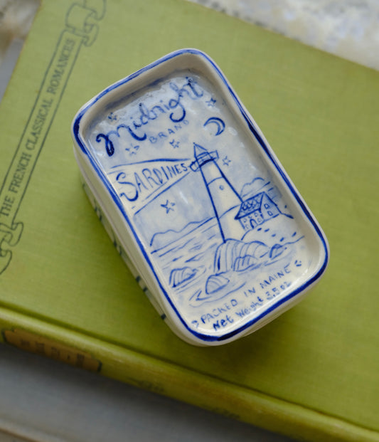 Moonlight Sardines Trinket Box
