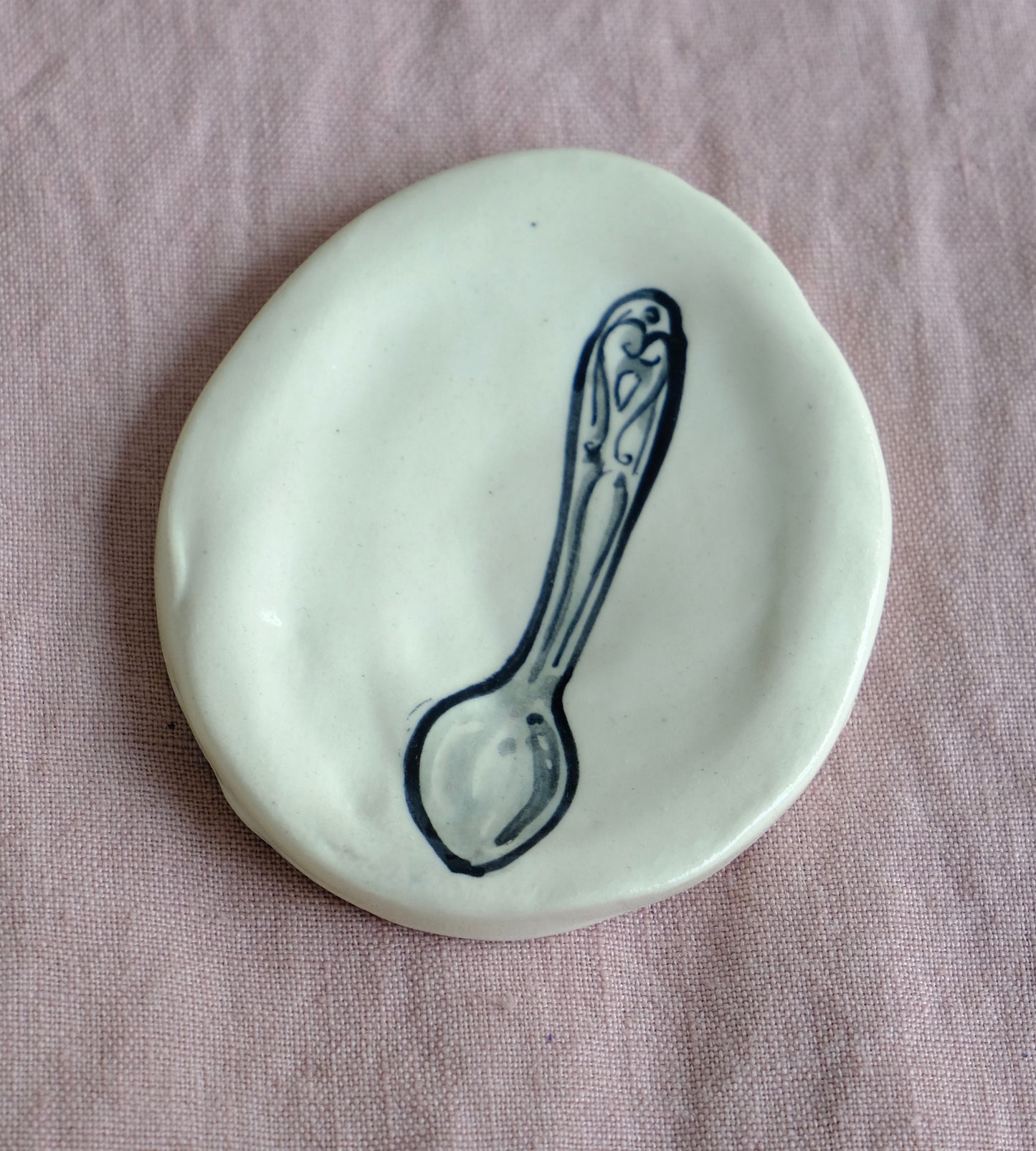 April One of a Kind Trinket Plates