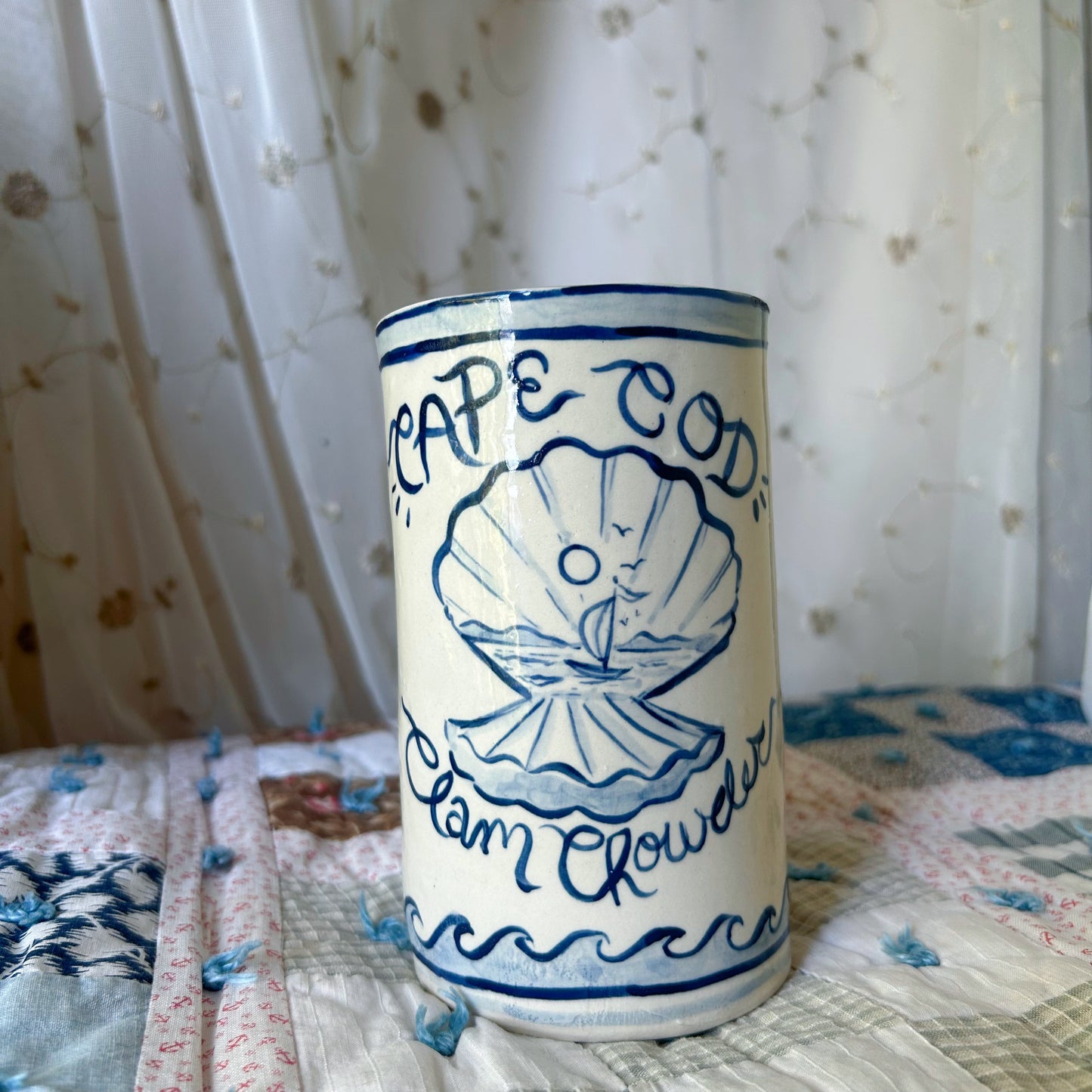 Cape Cod Clam Chowder Vase