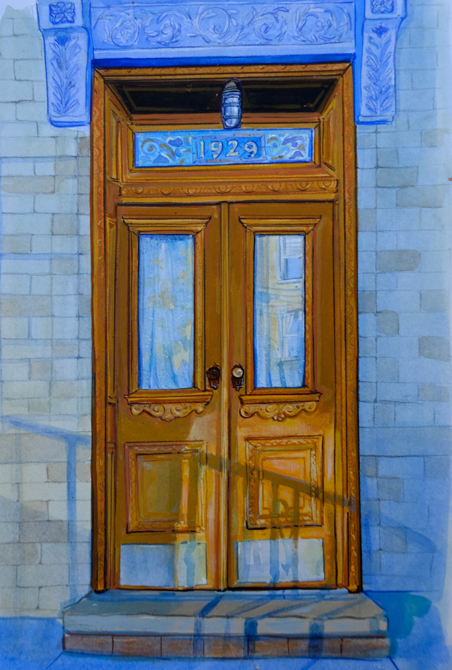 Ridgewood Door Print