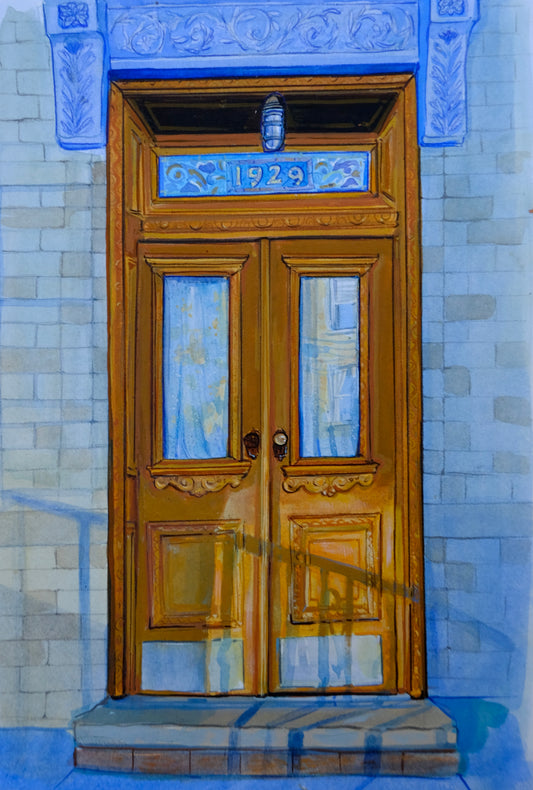 Ridgewood Door Print