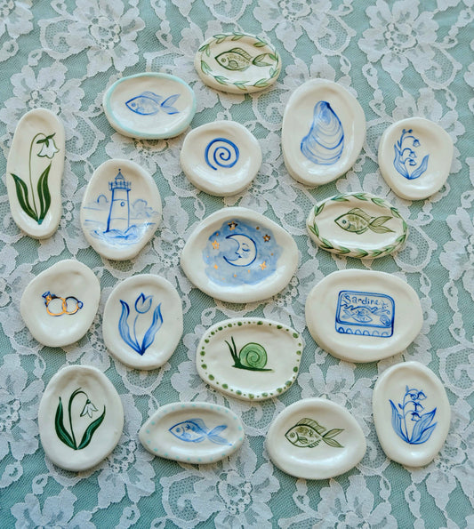 October Trinket Plates