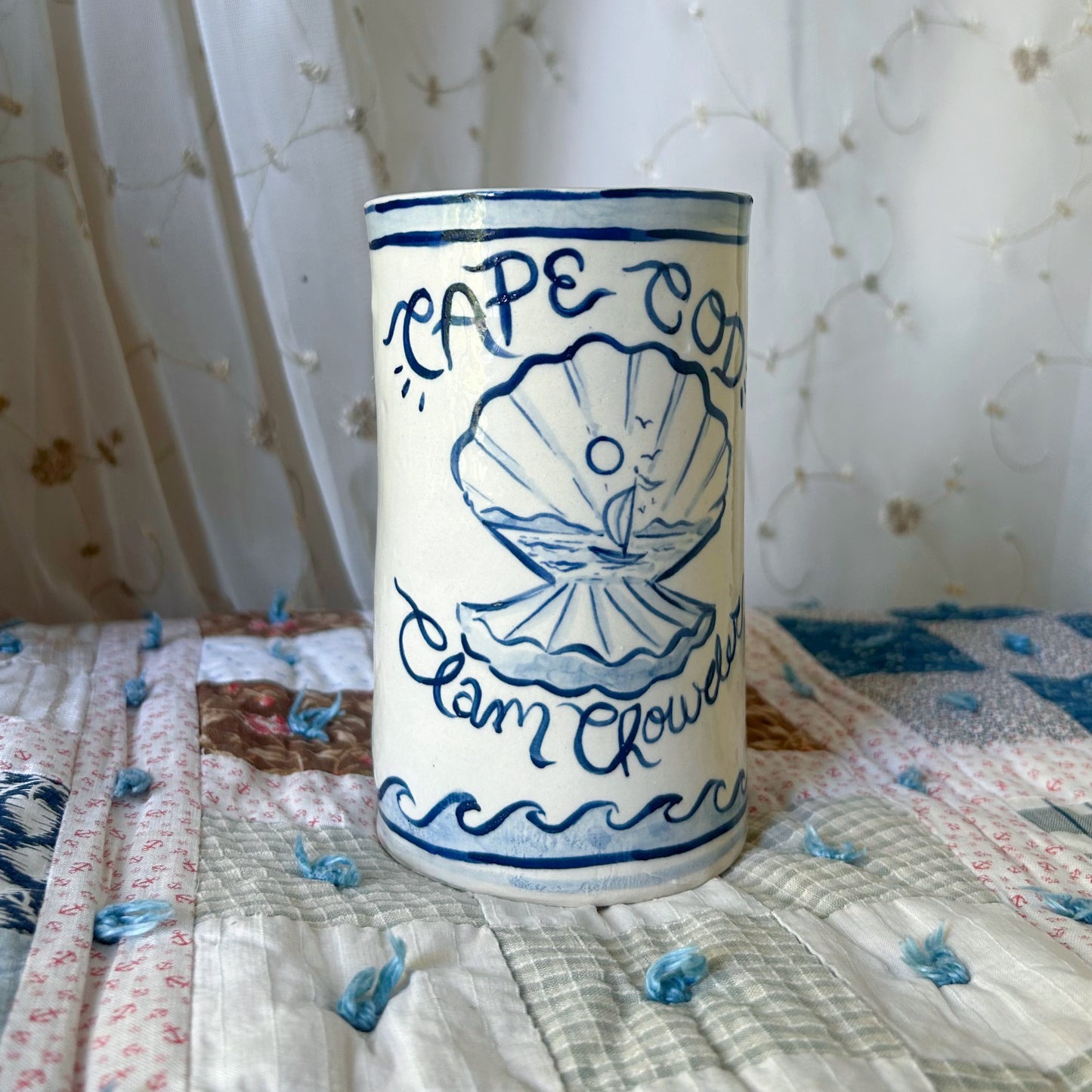 Cape Cod Clam Chowder Vase