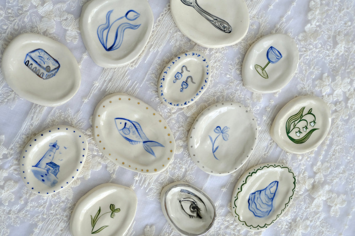 October Trinket Dishes
