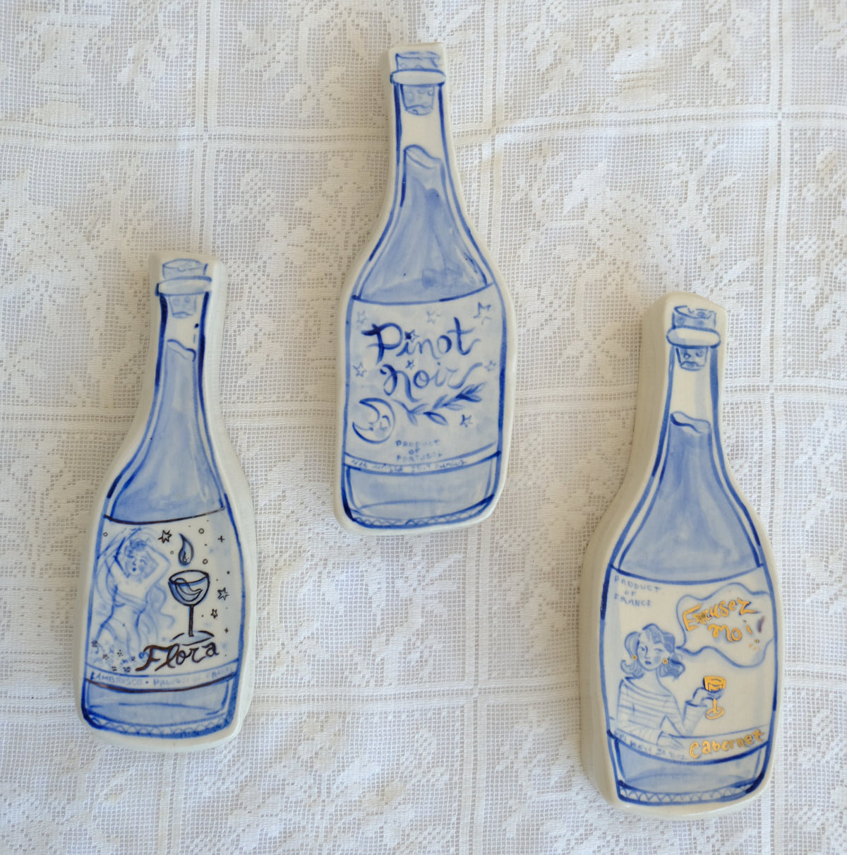 Wine Wall Vases