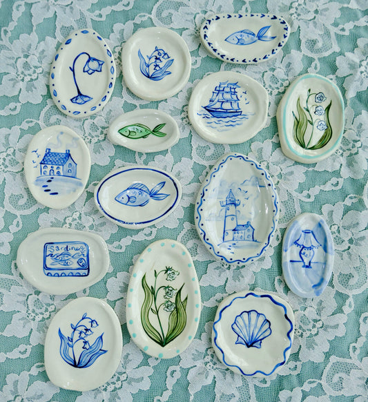 September Trinket Plates