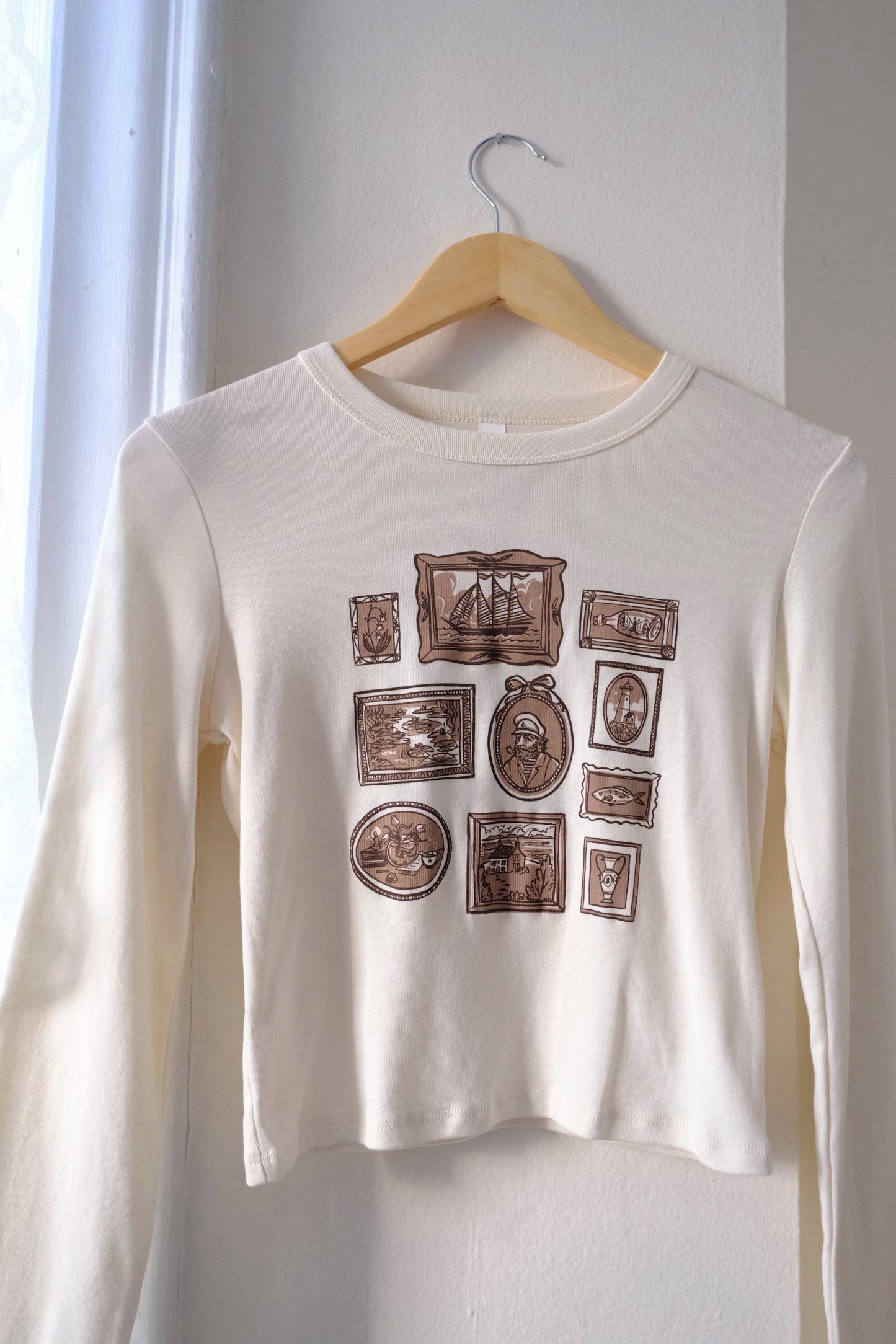 Picture This Long Sleeve Baby Tee
