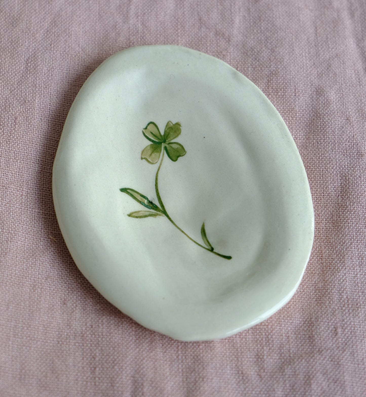 April One of a Kind Trinket Plates