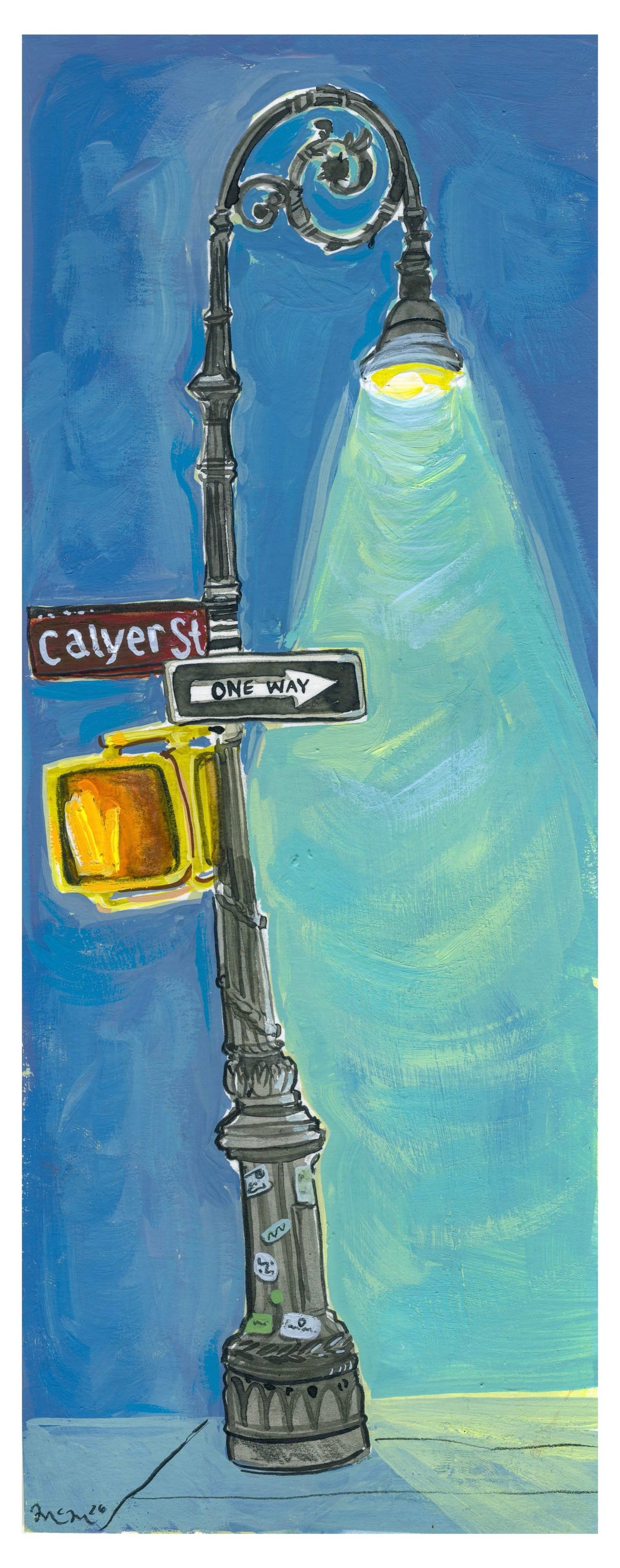 Calyer St Greenpoint Street Lamp