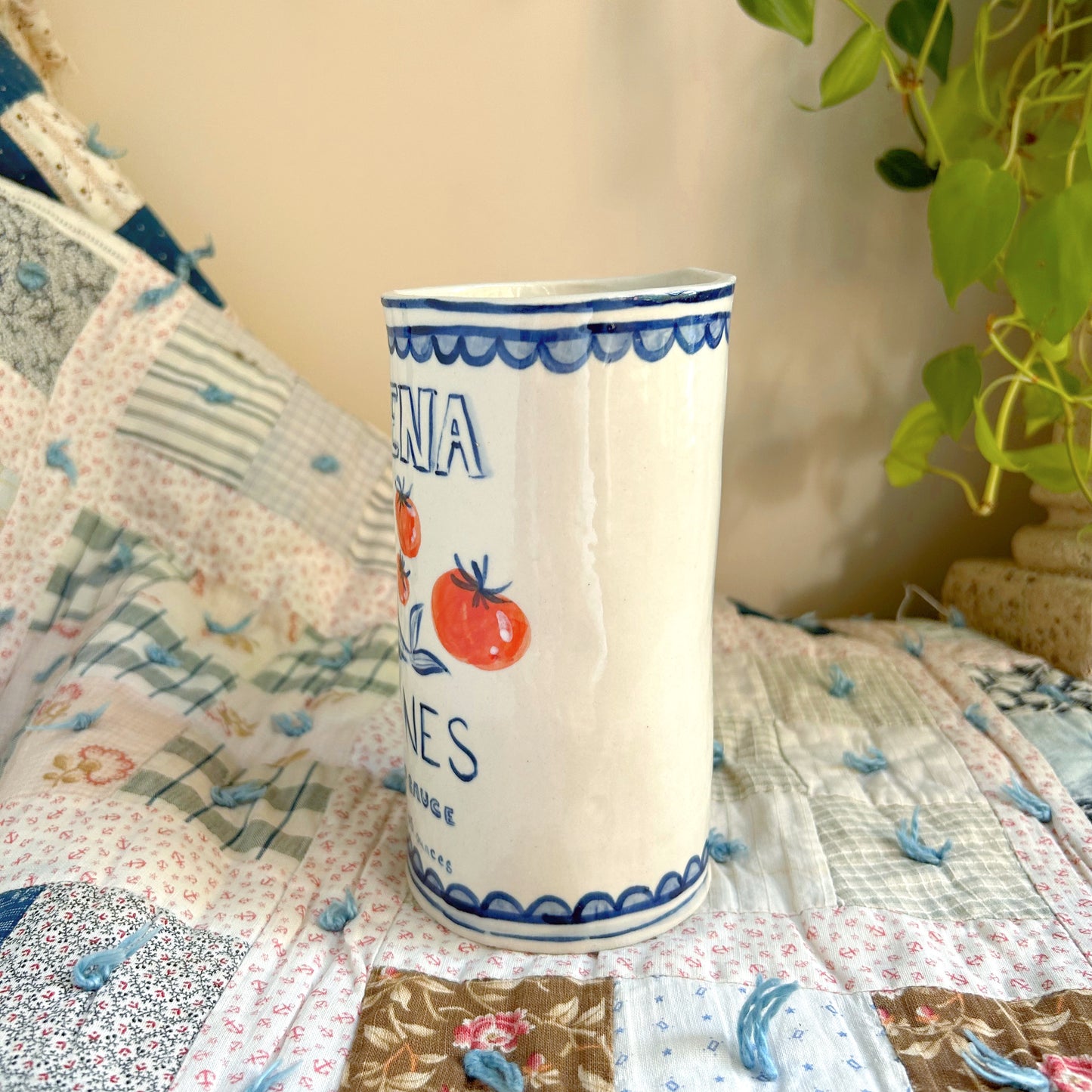 La Sirena Sardines Can Vase