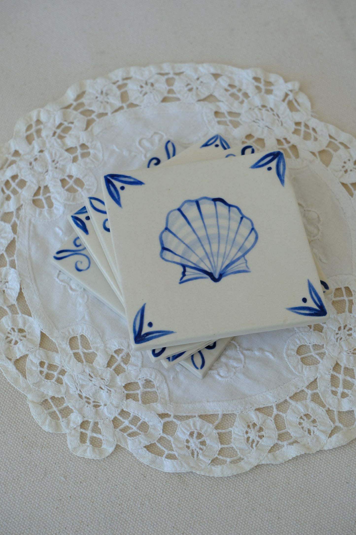 Blue Delft Tile Set