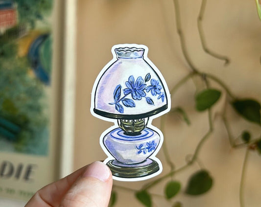 Suzie’s Lamp Vinyl Waterproof Sticker